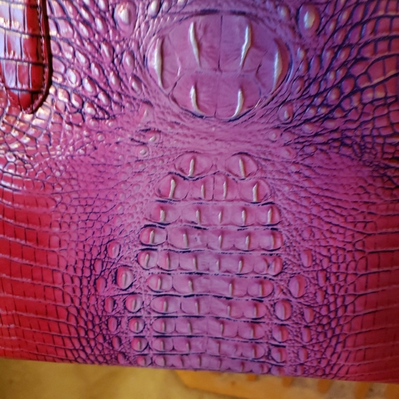 NWT Brahmin Misha Jazzynova Ombre Genuine Leather Tote Bag - Picture 10 of 12